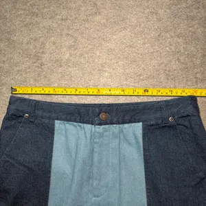 Strut & Bolt Women's Denim Jeans, Light & Dark Blue, Size L thumbnail 6