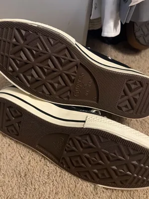 Converse Black and Cream High-Top Chuck 70 thumbnail 3