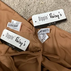 Victoria's Secret New. High waisted Carmel bikini. Small. Retails $98 thumbnail 5