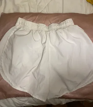 Nike White Dri-Fit Shorts thumbnail 3