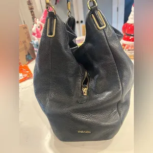 Coach Black Pebble Madison Leather 3 Compartment Phoebe Shoulder Bag black thumbnail 3