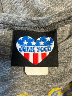 Junk Food Clothing Gray & Gold San Diego Chargers Football Tee thumbnail 3