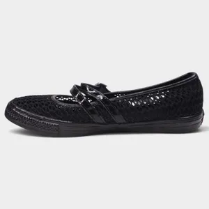 Converse Dainty Mary Jane Knit Black Womens 9 A16567C thumbnail 3