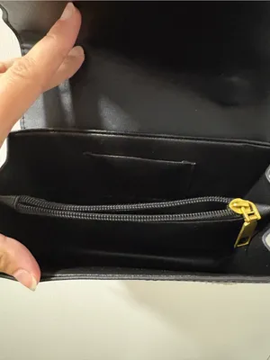 Embroidered metallic bug crossbody Black thumbnail 6