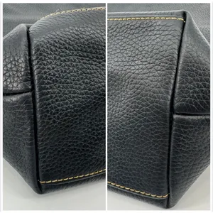 Dooney & Bourke Dillen Pocket Sac Shoulder Bag Black British Tan thumbnail 8