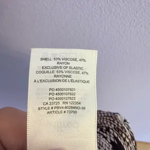 Aritzia Wilfred Veda Mini Dress Animal Print Brown Cream Ruched Cocktail‎ Size 2 thumbnail 7