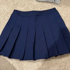 Mini skirt navy worn once Blue Size M thumbnail 1