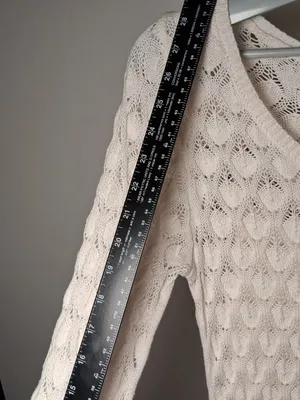 Olive & Oak Cream Cable-Knit Maxi Dress thumbnail 6