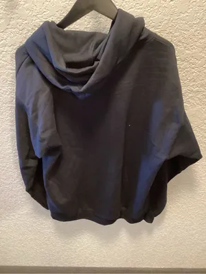 Hanes Black Hoodie with EcoSmart Label thumbnail 4
