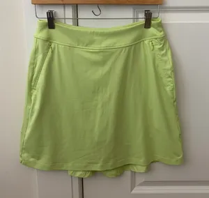 Greg Norman Light Green Lime Green Neon Green Yellow Green Golf Skirt XS thumbnail 1