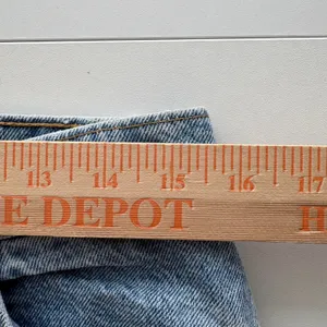 Levi VtG 90s 550‎ Jeans Light Wash Relaxed Fit Denim Women's Size 12 Medium thumbnail 8