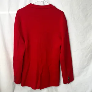 Lauren Ralph Lauren Red Merino Wool Coat Women's L thumbnail 2