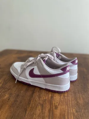 Nike Kids Sneakers White and Purple thumbnail 2
