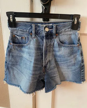 PacSun Denim Shorts with Floral Detail thumbnail 2