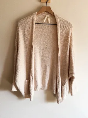 Evereve Dreamers by Debut Bobble Cardigan XS/S thumbnail 1