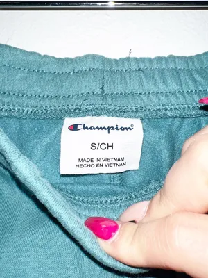 Champion Women’s Aqua Teal Drawstring Pull On Loungewear Jogger Sweatpants thumbnail 7