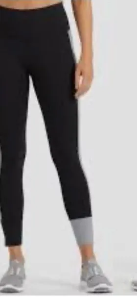 Vuori Origin Color Block Leggings Black Gray Leggings Size XXS thumbnail 1