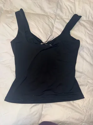 Princess Polly Black Tank Top thumbnail 3