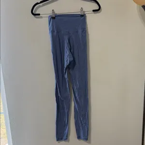 Aerie Offline Blue High-Waisted Cross Over Real Me Leggings thumbnail 7