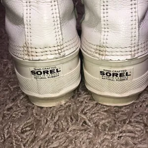 Vintage White Sorel polaris boots size 7 snow boots winter boots snowboarding​​ thumbnail 7