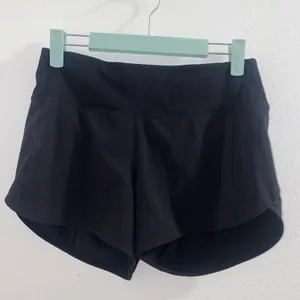 Lululemon Black speed up short women’s size 4 thumbnail 2
