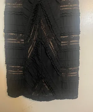 Black Lace Mini Dress thumbnail 4