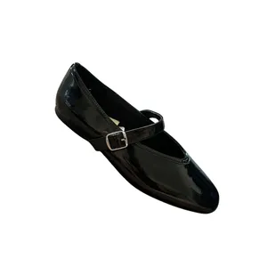 NWT A New Day Black Patent Mary Jane Flats Size 11 thumbnail 8