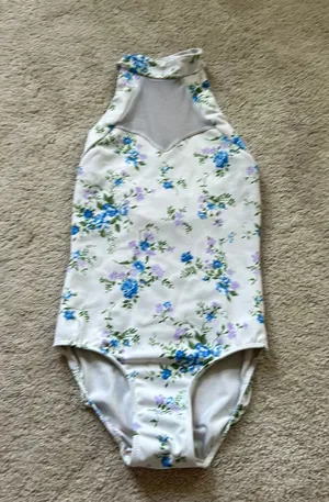 elevé Leotard White Size XS thumbnail 1