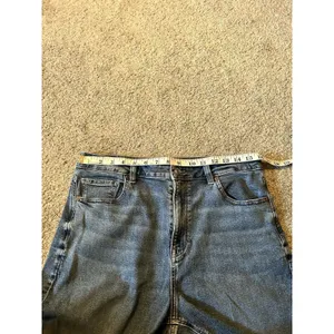 American Eagle Jeans‎ Women 14 Mom Jeans Denim Medium Wash Straight Leg thumbnail 5