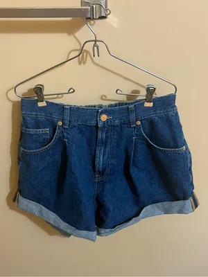Free People We The Free Danni High Rise Denim Shorts thumbnail 4