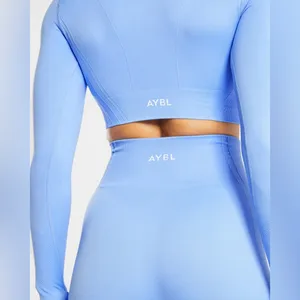 AYBL Balance V2 Seamless Leggings In Chambray Blue thumbnail 3