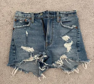 Abercrombie High Rise Mom Short thumbnail 1