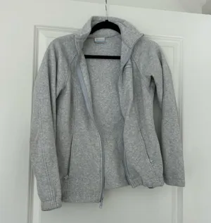 Columbia heather grey fleece jacket Women’s XS thumbnail 1