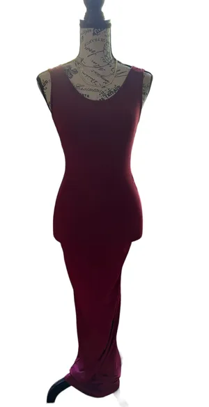 NWT Size Medium Maxi Dress Red thumbnail 1