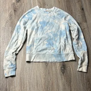 Faherty Bells Tie Dye Crewneck Sweatshirt Size Extra Small thumbnail 9