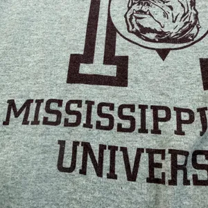 Mississippi State University Bulldogs Champion Crewneck Sweatshirt Size Small thumbnail 4