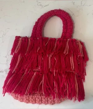 NATURAL LIFE Crochet Handbag/purse thumbnail 1