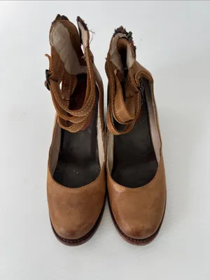 Freebird by Steven Randi Tan Womens Shoes Leather Upper Lining and Soles Ankle Straps Sz 8 thumbnail 2