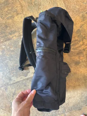 Athleta Venture Utility Backpack Black Camo Laptop Pocket Gym Work waterproof thumbnail 3