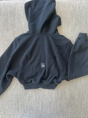 Alo Sweet Escape Yoga Zip-Up Hoodie thumbnail 6
