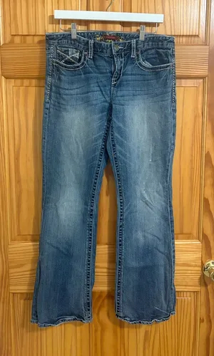 Maurices Size 12 Vintage Y2K Bootcut Jeans thumbnail 1
