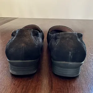 Dansko Black Nubuck Bow Loafer Comfort Shoes EU 38 US 7.5–8 thumbnail 4