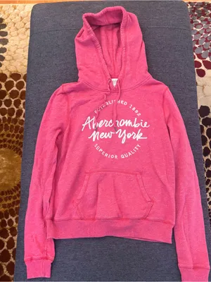 Abercrombie New York Red Hoodie thumbnail 1