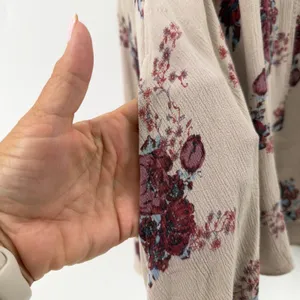 Free People Get Your Love Slip Dress M Beige Floral Cutout Trapeze Swing Tunic thumbnail 3