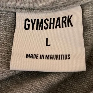 Gymshark Womens Grey Crew Neck Raglan Long Sleeve Training Cropped Sweater Top L thumbnail 3