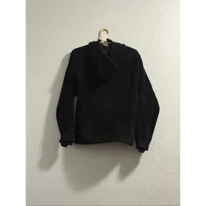 Mountain Hardwear Fleece Jacket Womens M Black Sherpa Wind Stopper Hiking thumbnail 3