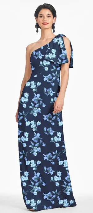 Sachin + Babi Chelsea Gown in Poseidon Venetian Petal thumbnail 1
