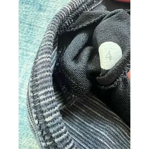 Lululemon No Limits Black / Wee Are From Space Black Cashew Tank Top Size 4 thumbnail 4