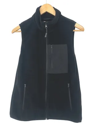 Telluride Clothing Company Vest Womens S Black Fleece Full Zip Gorpcore Hiking thumbnail 1