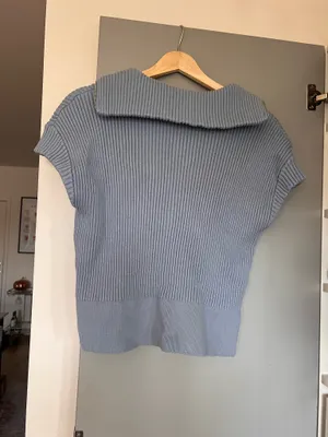 Varley Rory Half Zip knit Ashley blue  thumbnail 10